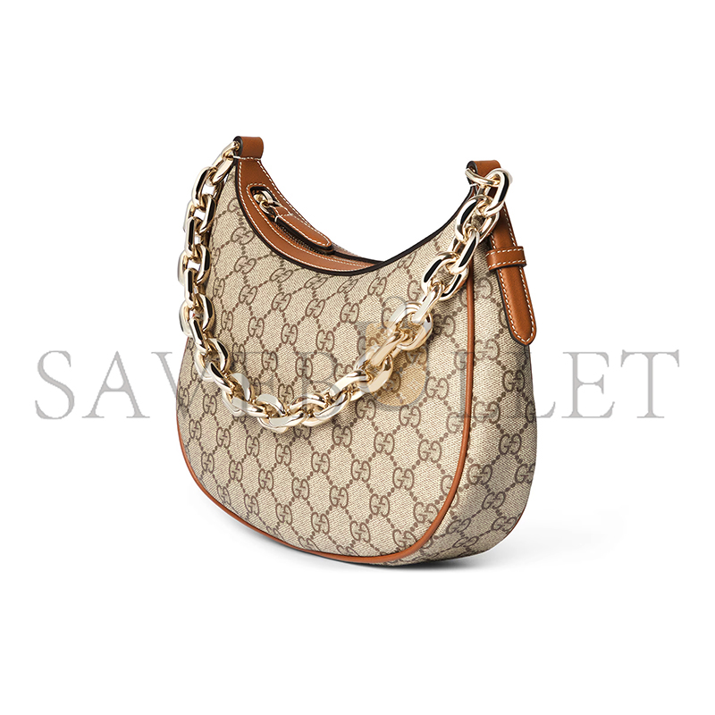GUCCI GG EMBLEM MEDIUM SHOULDER BAG 815409 (25.5*20*5cm) GUCCI GG EMBLEM MEDIUM SHOULDER BAG 815409 (25.5*20*5cm)